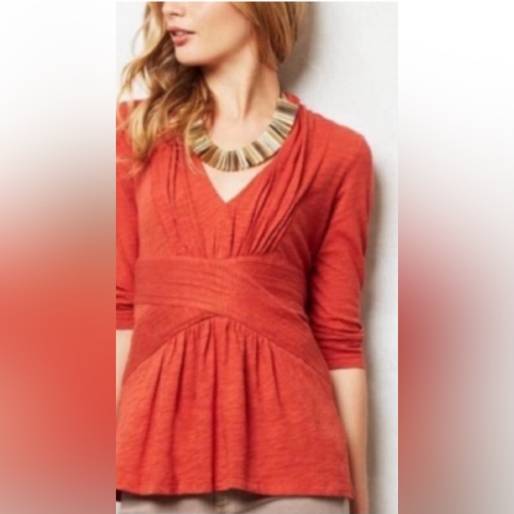 ANTHROPOLOGIE / DELTTA TOP   NWT